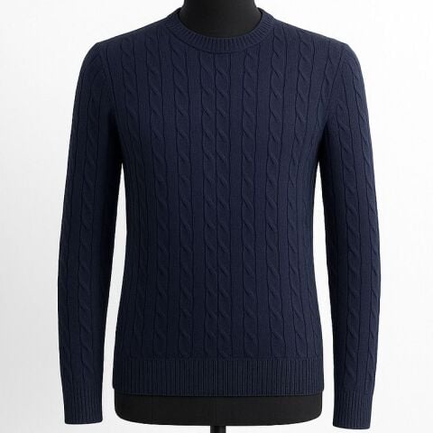 ÖRGÜ DESEN TRİKO KAZAK